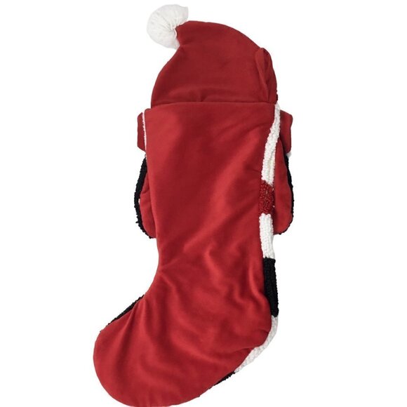 Rug Hook Hooked Dalmatian Dog Puppy Christmas Stocking 3D Latch Hook Plush - Picture 6 of 8